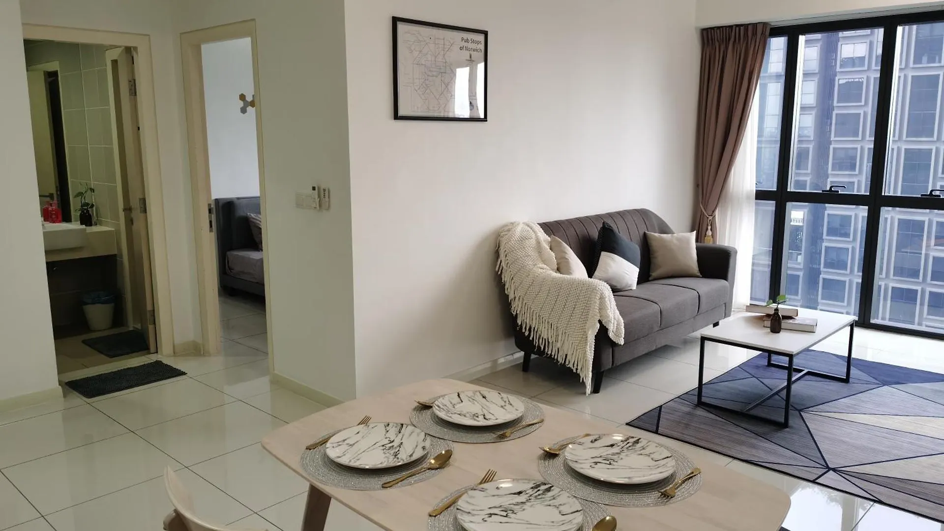 Apartmán The Choppins Icon City Petaling Jaya Kampong Baharu Sungai Way Malajsie